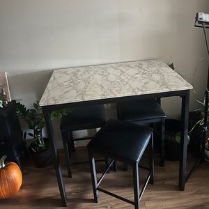Marble top table